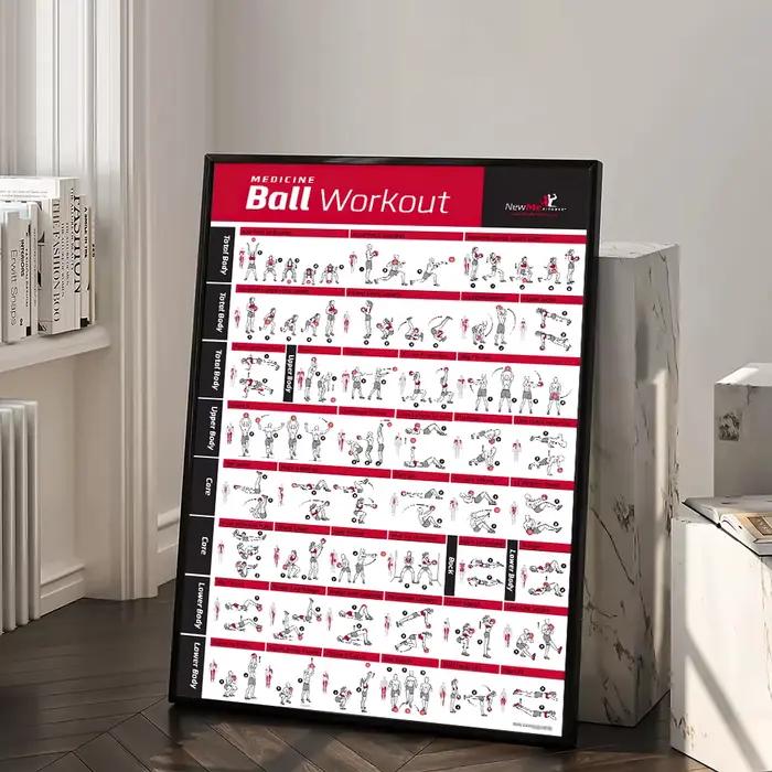 Tableau d'entraînement d'entraînement d'haltères