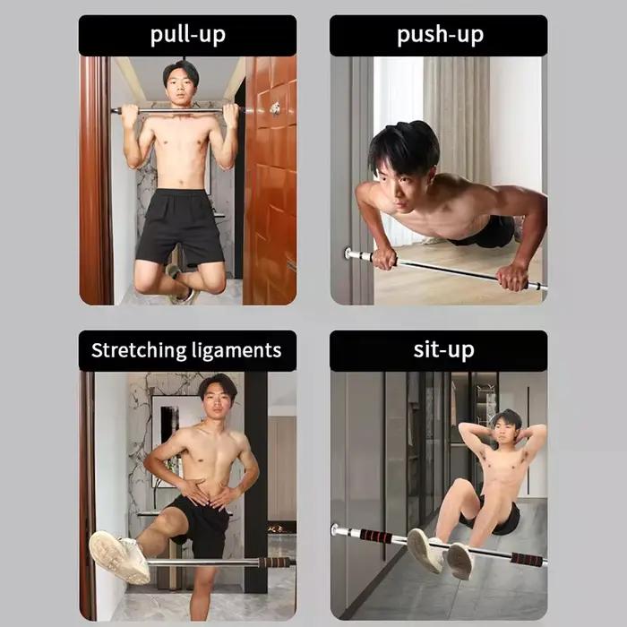 Barre de traction télescopique pour porte