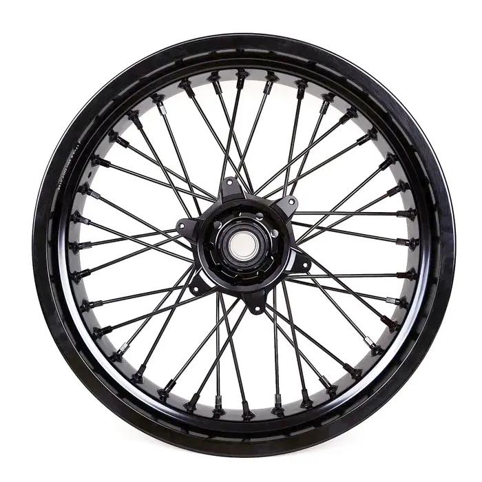 Super ebike Stark Varg 17 pouces Supermoto roues-tout neuf tout noir vélo de saleté électrique