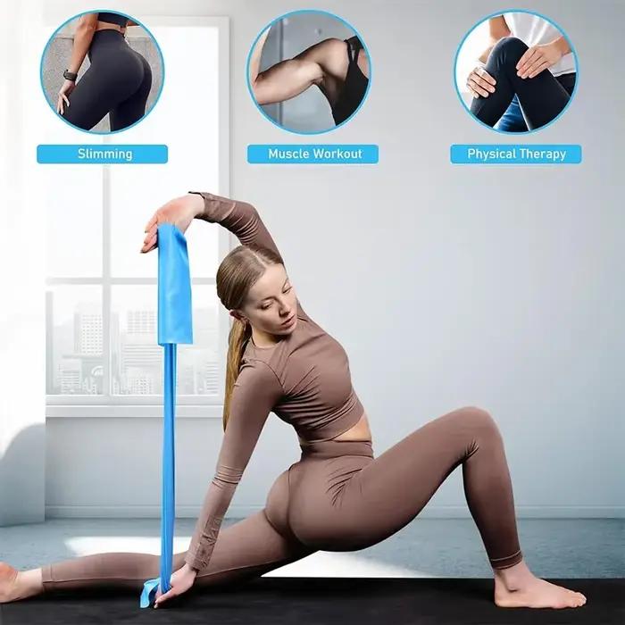 Bandes de résistance en latex naturel de haute qualité pour yoga et fitness, pour entraînement complet du corps, à offrir pour homme et femme, pour exercices de force et de flexibilité