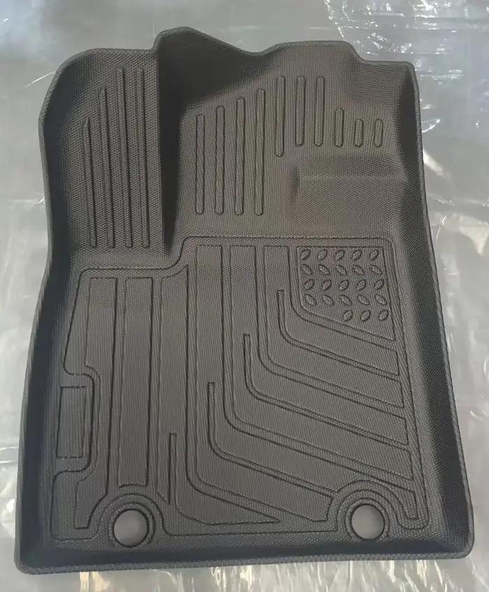 Tapis de sol de voiture personnalisés haut de gamme double couche sur mesure 3D 5D en TPE pour BYD Yuan Up 24