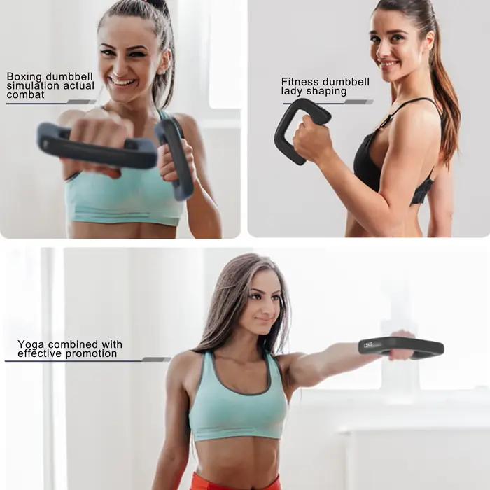 Haltères ergonomiques en forme de main