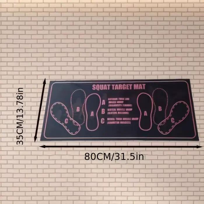 Tapis d'entraînement pour squats