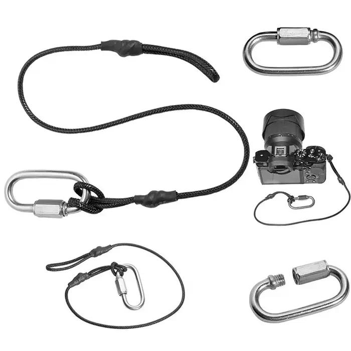 Attache de caméra sangle de sécurité accessoires de caméra sangle de fronde rapide corde de sécurité attache pour transporter la caméra corde Anti-perte rapide