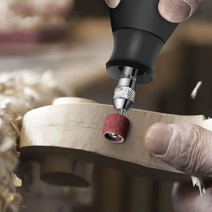 Ensemble d'accessoires pour outils rotatifs pour perceuses électriques, Compatible avec Dremel, comprend le meulage, le polissage, les mini lames de scie et