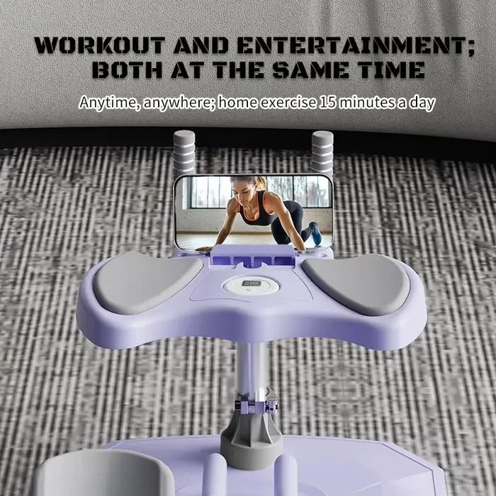 Appareil de fitness multifonction pliable pour la maison : machine à grimper cardio pour entraînement complet du corps et amincissement