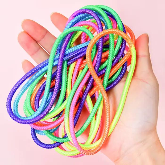 Bandes de caoutchouc élastiques arc-en-ciel