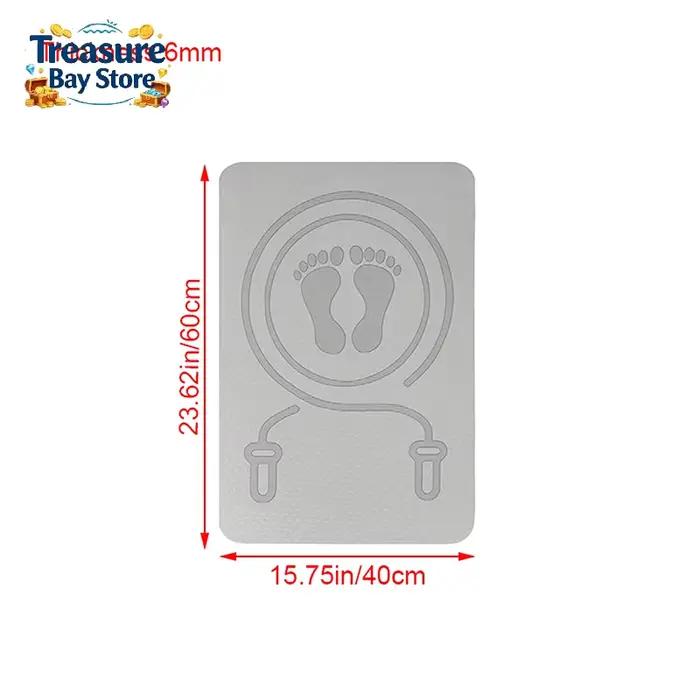 Tapis de saut à la corde 6MM anti-bruit