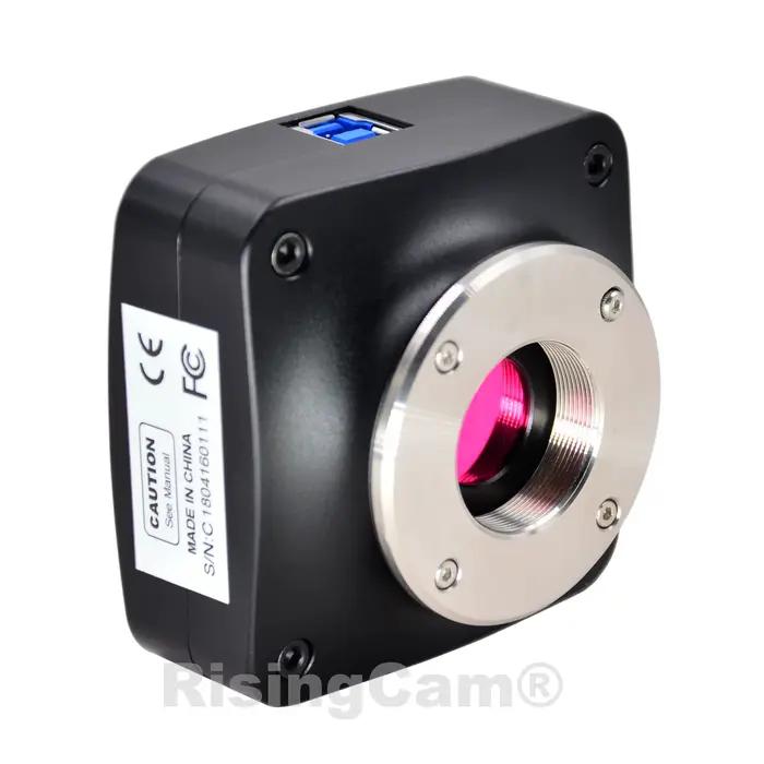 Microscope numérique USB3.0 à haute sensibilité, 60 ips, 8,3 Mpx, capteur imx585 1/1,2 pouces, champ sombre biologique, fluorescence