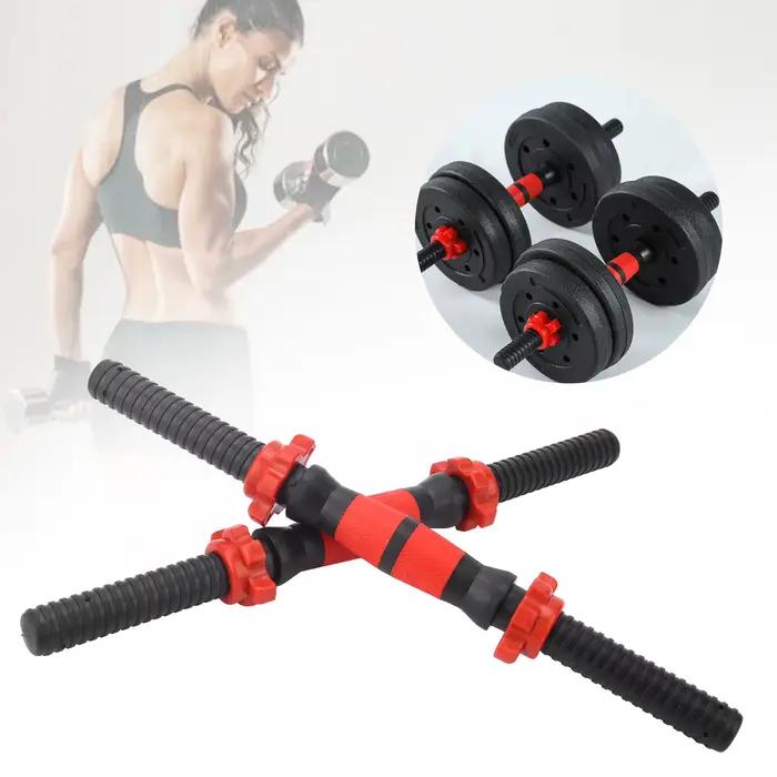 Haltère 40cm 40cm haltère haltérophilie poignées avec écrous équipement de Fitness équipement de Fitness