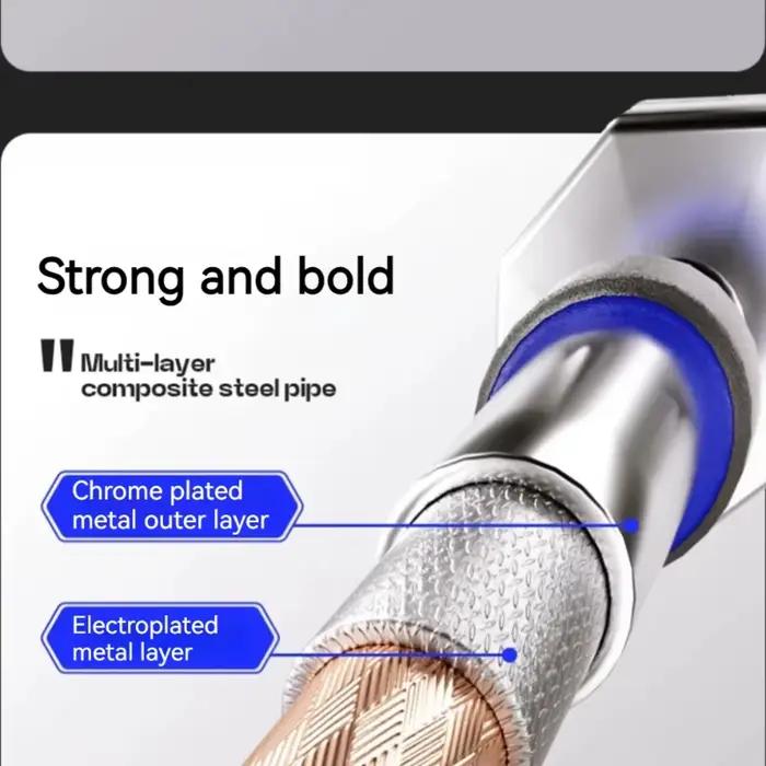Barre de traction télescopique pour porte