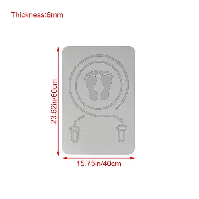 Tapis de saut à la corde 6 MM anti-bruit