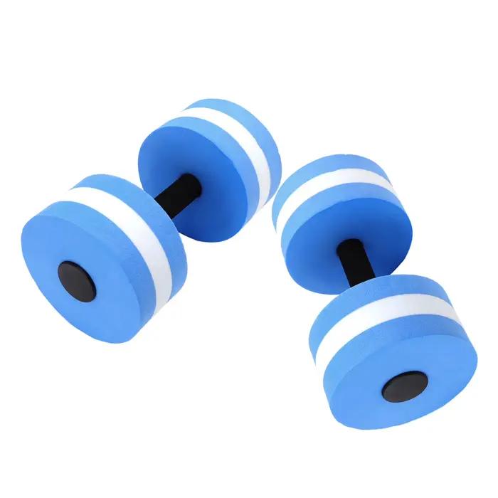 OligWater-Haltère flottant en mousse pour musculation et fitness, 2 pièces