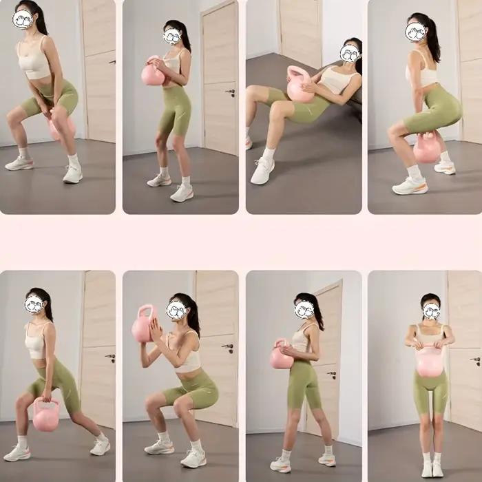 Kettlebell auto-remplissage à poids réglable