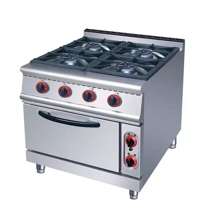 Cuisinière à gaz combinée avec four, appareil de cuisine multifonction pour la restauration, la cuisine domestique et la pâtisserie, personnalisable