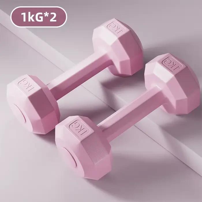 Haltères de fitness à domicile pour femmes