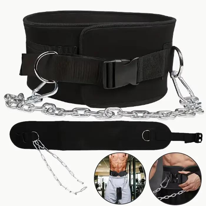 Ceinture lestée d'entraînement en salle pour tractions