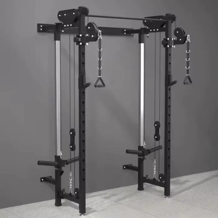 Rack de Squat Pliable Mural Multifonctionnel