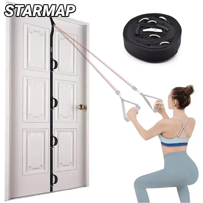 Sangle d'ancrage de porte pour bandes de résistance