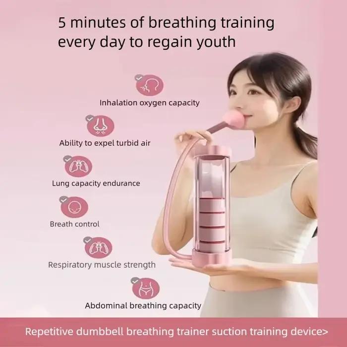Entraîneur d'haltères respiratoires