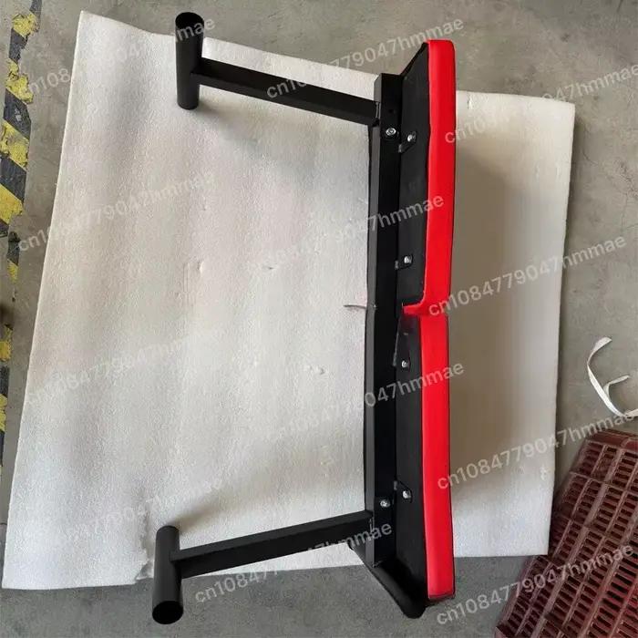 Banc de musculation pliable pour haltères, banc d'entraînement plat pour la maison, idéal pour les développés couchés, les exercices avec haltères et les sit-ups