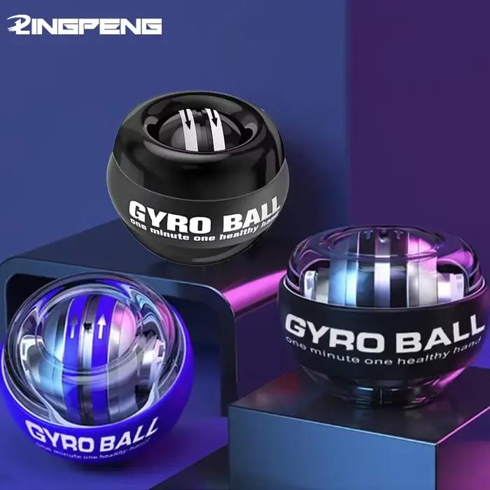 Powerball Gyro Ball pour entraînement musculaire poignet relaxation sport amusant divertissement récupération健身球力量球训练肌肉手腕放松运动娱乐康复球用于特别场合赠送