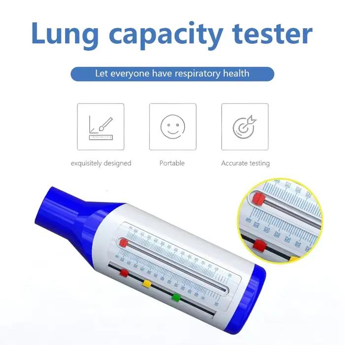 Spiromètre électronique portable pour tester la capacité pulmonaire, spiromètre respiratoire portable pour examen physique et soins de santé