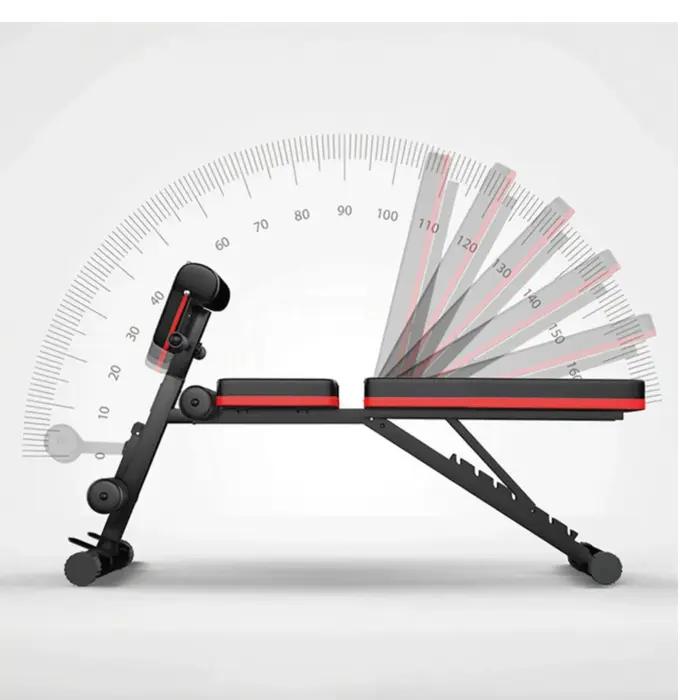 Banc d'haltères pliable et pliable