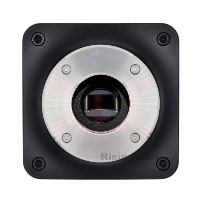 Microscope numérique USB3.0 à haute sensibilité, 60 ips, 8,3 Mpx, capteur imx585 1/1,2 pouces, champ sombre biologique, fluorescence