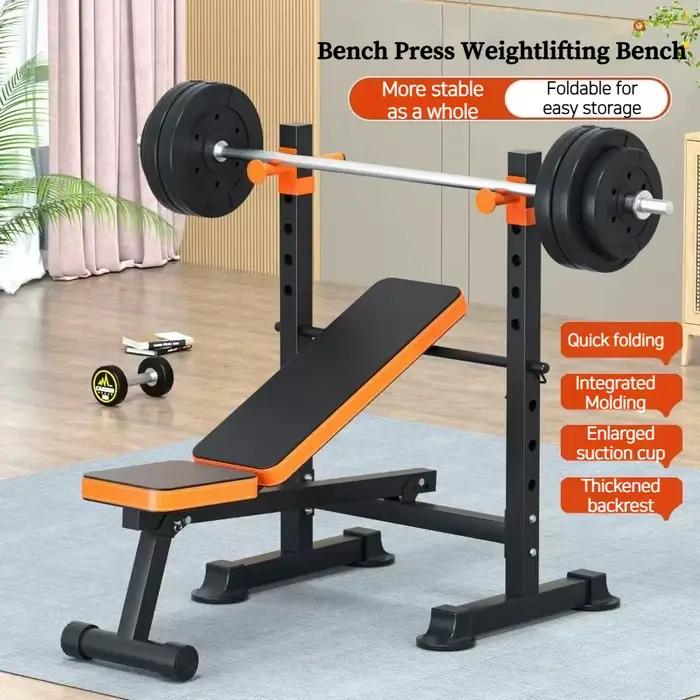 Banc de musculation et rack à squats