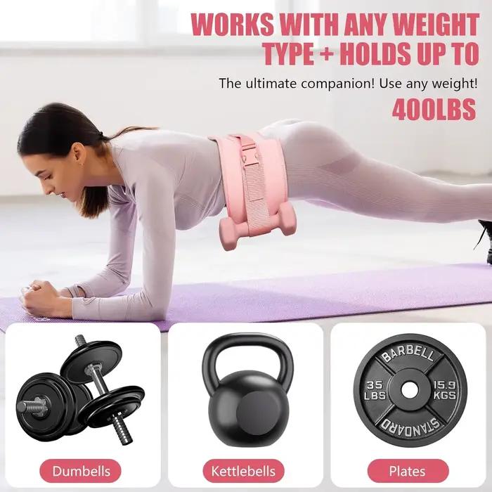 Ceinture de poussée de hanche d'exercice