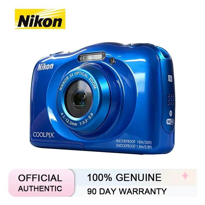 【Nouveau】 Appareil photo numérique Nikon COOLPIX W100, appareil photo pour étudiants, mini appareil photo portable pour enfants, caméra vidéo HD WiFi 13MP
