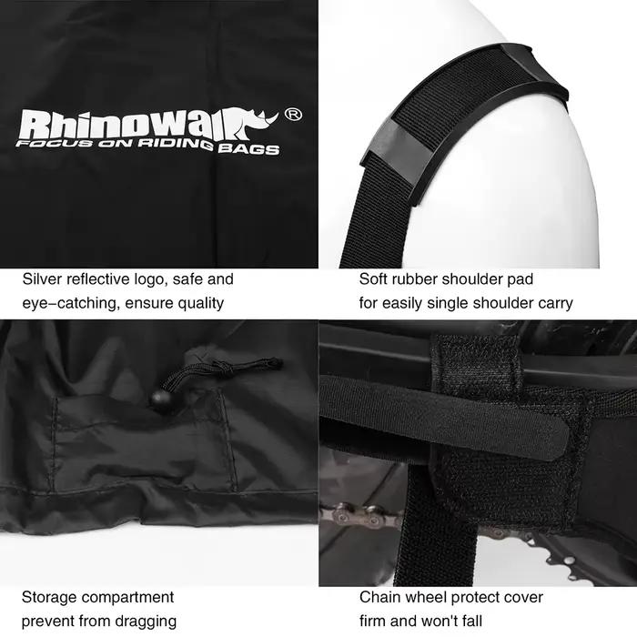 Rhinowalk 2023 VTT sac de transport pour 26-27.5 pouces vélo Portable vtt 700C voyage vélo accessoir