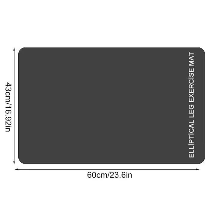 Tapis antidérapant pour appareil d'exercice des jambes, tapis de protection pour entraînement, tapis
