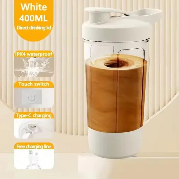 Gobelet mélangeur électrique automatique 450-700 ml, bouteille shaker portable pour protéines, alime