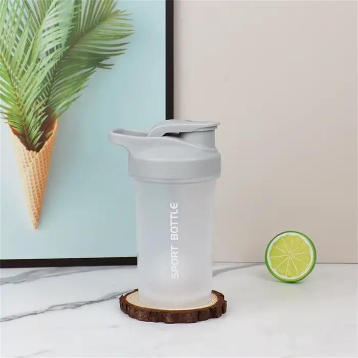 1 bouteille de shaker portable pour protéines de 300 ml, gobelet mélangeur avec échelle, bouteille d