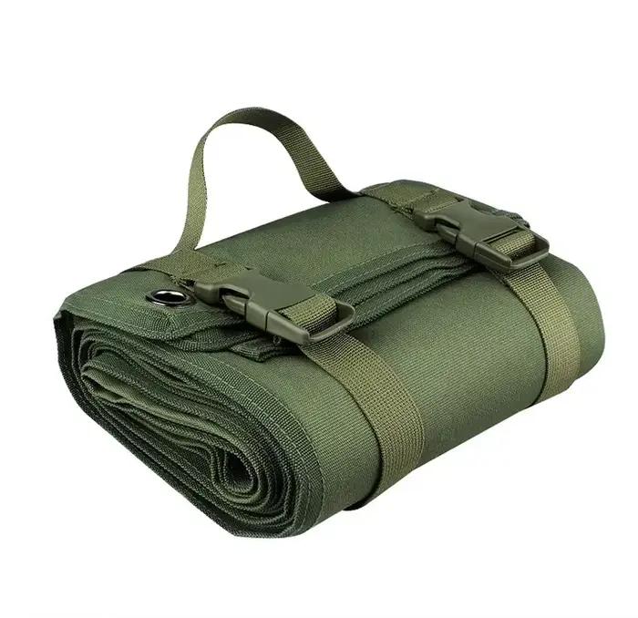 Tapis d'entraînement de tir antidérapant pour l'extérieur, imperméable, double face, multifonctionne