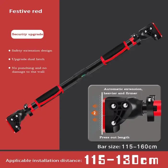Nouveau Barre de traction intérieure Anti-chute maison sans poinçonnage barre de traction murale cou