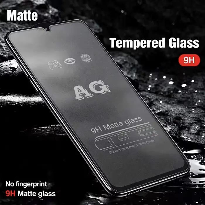 1-5 pièces de verre trempé mat anti-reflet pour Samsung A57 A37 A56 A36 A55 A35 A26 A16 A17 A15 A24