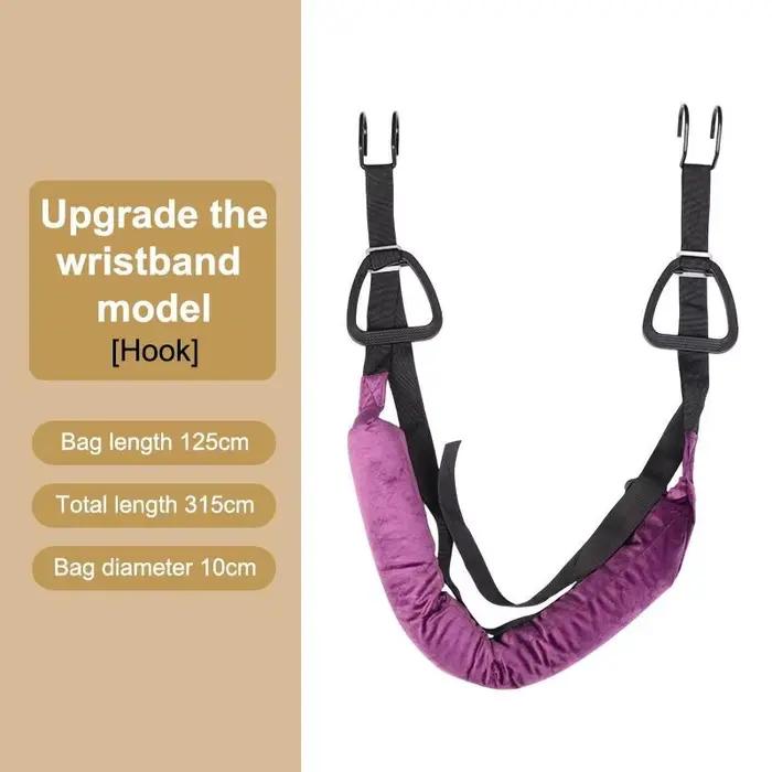 Ceinture de traction lombaire pour barre horizontale, dispositif de suspension dorsale réglable pour