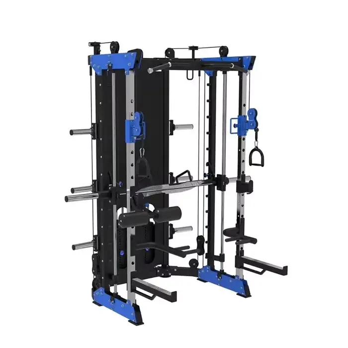 Appareil de musculation multifonction moderne pour la maison, machine Smith intégrée, équipement d'e