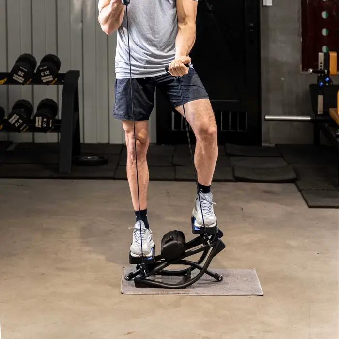 Mini Stepper en ABS et Acier pour Exercices Cardio à Domicile, Appareil de Fitness, Simulateur d'Esc