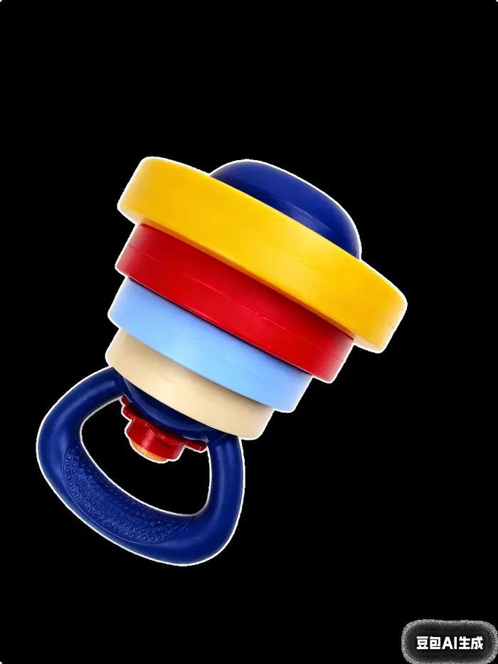 Haltères, barres de musculation, kettlebells pour enfants, remplis de sable, jouets de sport d'extér