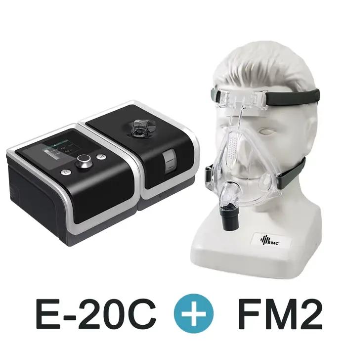 BMC Utilisation à domicile Appareil CPAP E-20C Dispositif à pression fixe avec masque et humidificat