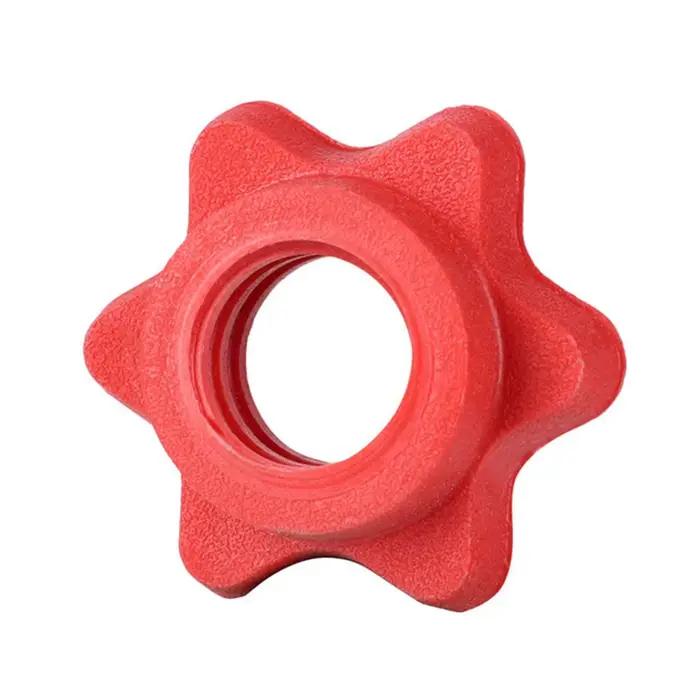 Accessoires de musculation standard pour haltères fixes : Colliers de serrage à vis, Écrous hexagona