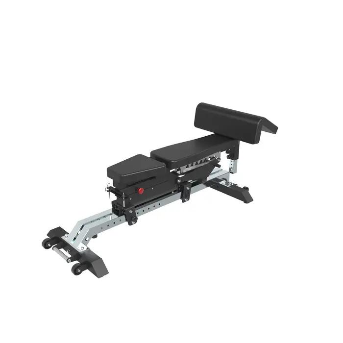 Banc de musculation réglable avec accessoires, banc de gym multifonctionnel pour entraînement comple