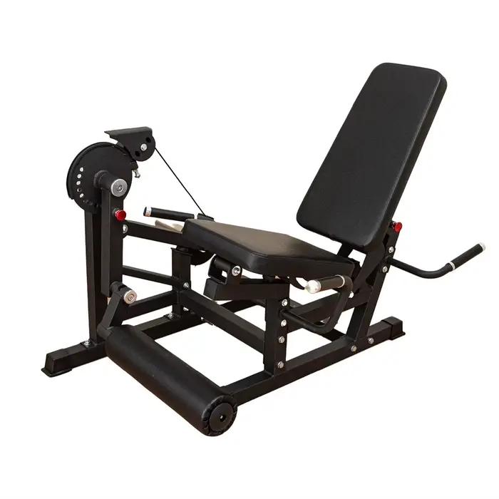 Appareil de musculation combiné pour extensions et curls assis à charge libre, usage domestique - Ma