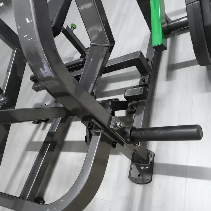 Machine de musculation professionnelle à charge de plaques en acier de haute qualité pour exercices de rame assise (bras et dos)
