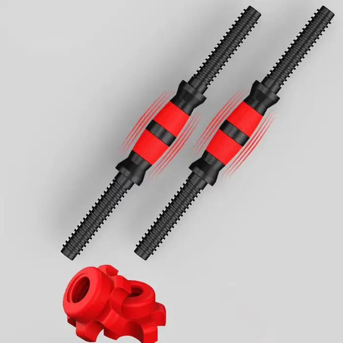 Tige de connexion universelle pour haltères, transformable en barre d'haltères ou poignée de kettlebell, avec écrou de fixation, accessoire pour musculation masculine à domicile