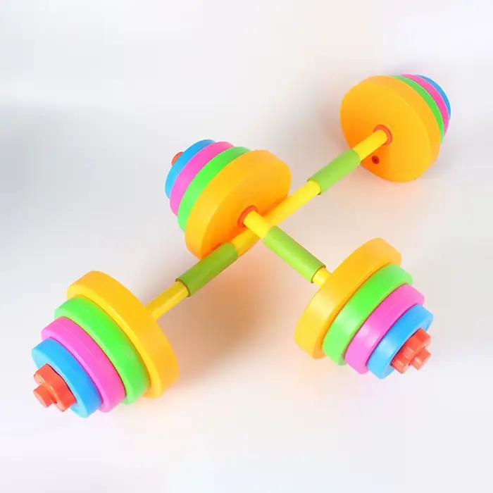 Haltères de sport pour enfants, haltères réglables, jeux d'activités de plein air, entraînement physique pour la croissance